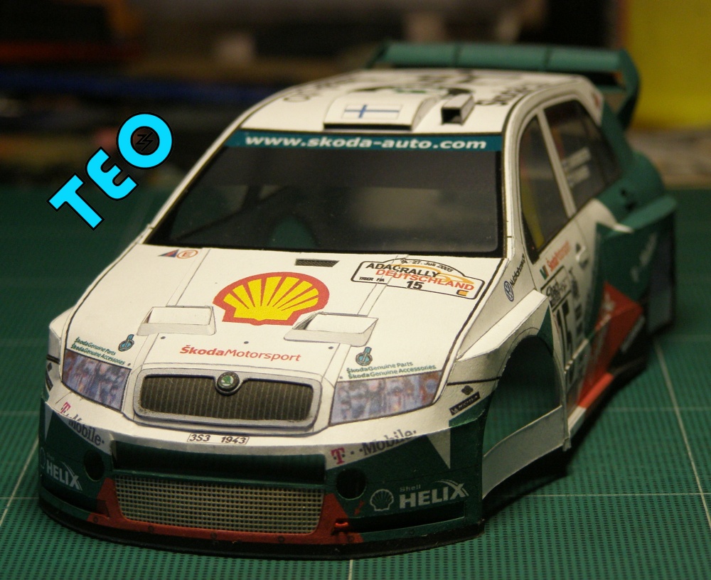 Fabia WRC 2005 (Plná velikost v novém okně) Fabia WRC 2005