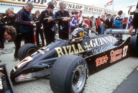 March 811 - Derek Daly - GP Velké Británie 1981 March 811 - Derek Daly - GP Velké Británie 1981