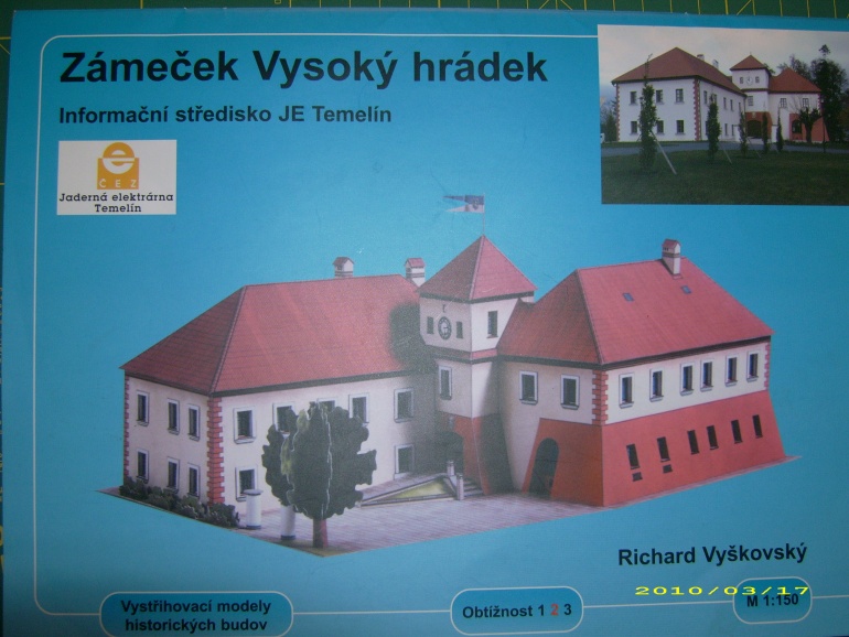 Zámeček Vysoký hrádek (Plná velikost v novém okně) Zámeček Vysoký hrádek