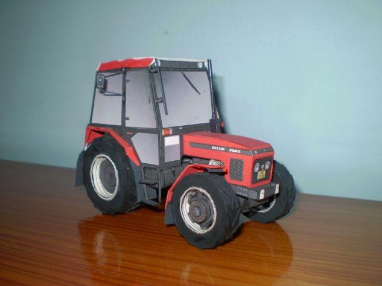 Zetor 7245 (Plná velikost v novém okně) Zetor 7245