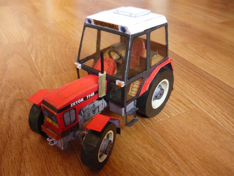 Zetor 7745 (Plná velikost v novém okně) Zetor 7745