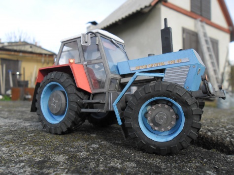 Zetor Crystal 120 45 + Kamzík Tandem /HOTOVO/ Zetor Crystal 120 45 + Kamzík Tandem /HOTOVO/
