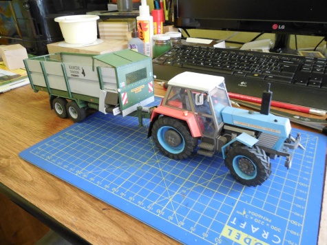 Zetor Crystal 120 45 + Kamzík Tandem /HOTOVO/ Zetor Crystal 120 45 + Kamzík Tandem /HOTOVO/