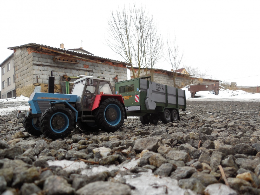 Zetor Crystal 120 45 + Kamzík Tandem /HOTOVO/ (Plná velikost v novém okně) Zetor Crystal 120 45 + Kamzík Tandem /HOTOVO/