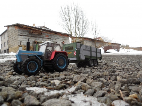 Zetor Crystal 120 45 + Kamzík Tandem /HOTOVO/ Zetor Crystal 120 45 + Kamzík Tandem /HOTOVO/