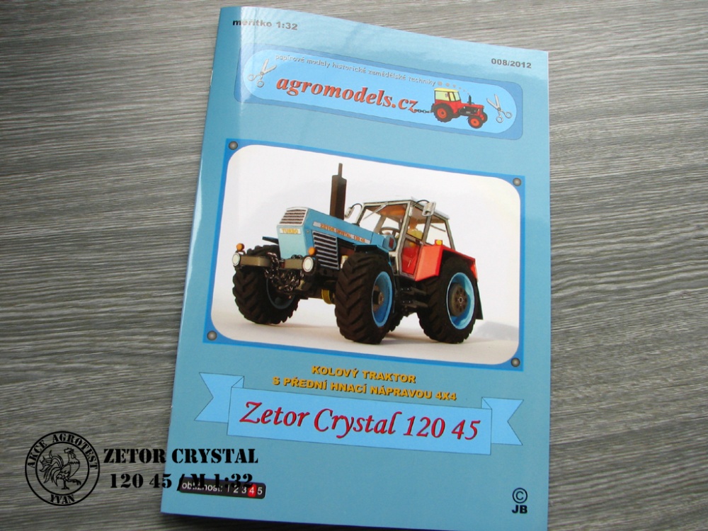 Zetor Crystal 120 45 (Plná velikost v novém okně) Zetor Crystal 120 45