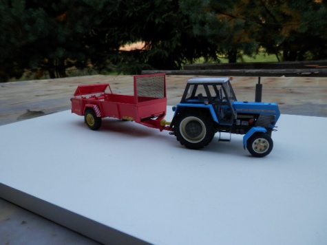  Zetor Crystal 8011 + rozmetadlo RU 5