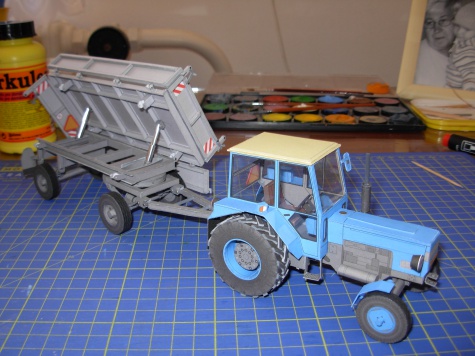 Zetor 5511 + 5t vlek Zetor 5511 + 5t vlek