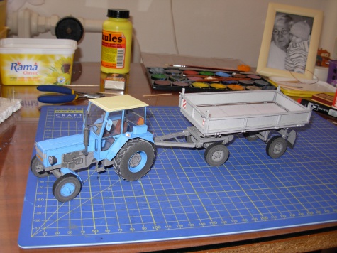 Zetor 5511 + 5t vlek Zetor 5511 + 5t vlek