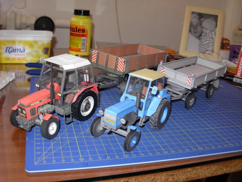 Zetor 5511 + 5t vlek Zetor 5511 + 5t vlek