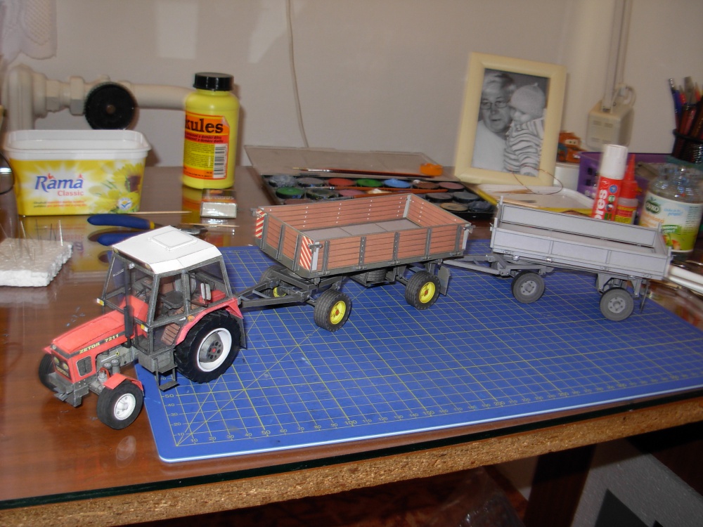 Zetor 5511 + 5t vlek