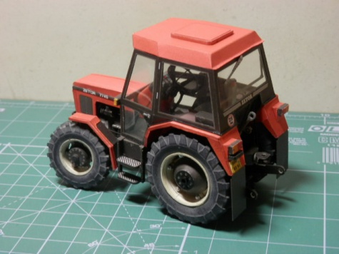 Zetor 7745 s �eln�m naklada�em Quicke