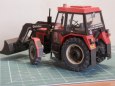 Zetor 7745 s �eln�m naklada�em Quicke