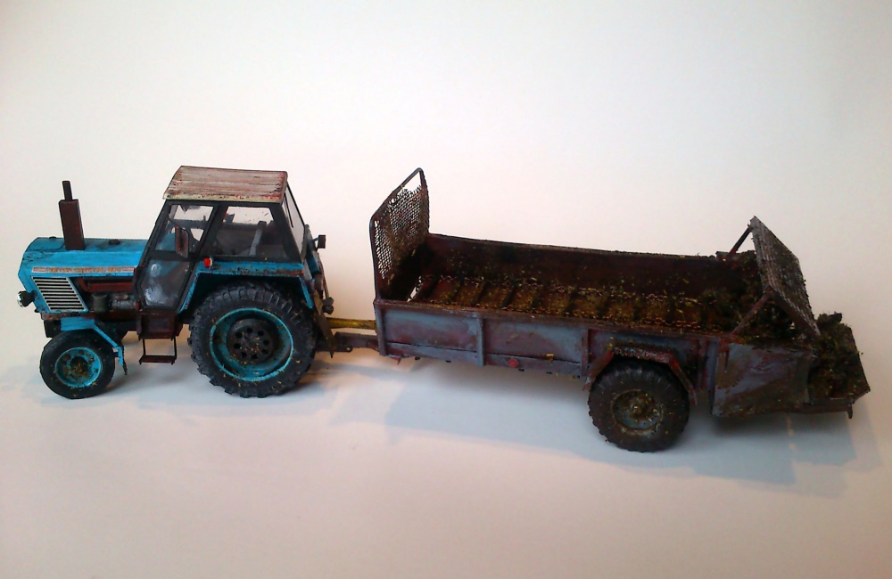 Zetor Crystal 8011 & rozmetadlo univerz�ln� RU-5