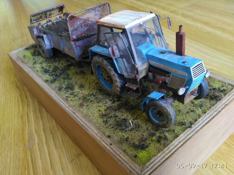 Zetor Crystal 8011 & rozmetadlo univerz�ln� RU-5