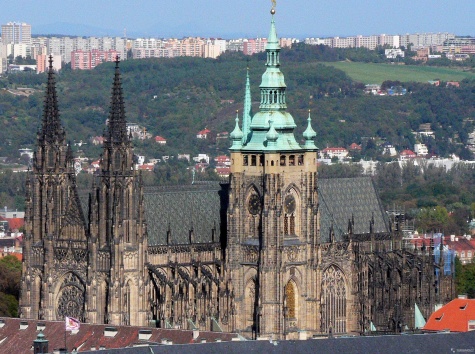 zvonice chrámu Sv.Víta zvonice chrámu Sv.Víta