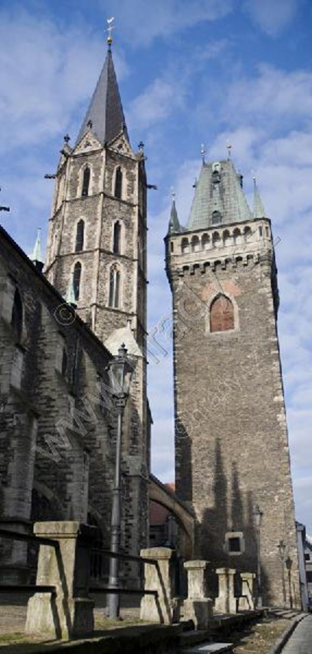 zvonice chrámu Sv.Bartoloměje v Kolíně (Plná velikost v novém okně) zvonice chrámu Sv.Bartoloměje v Kolíně