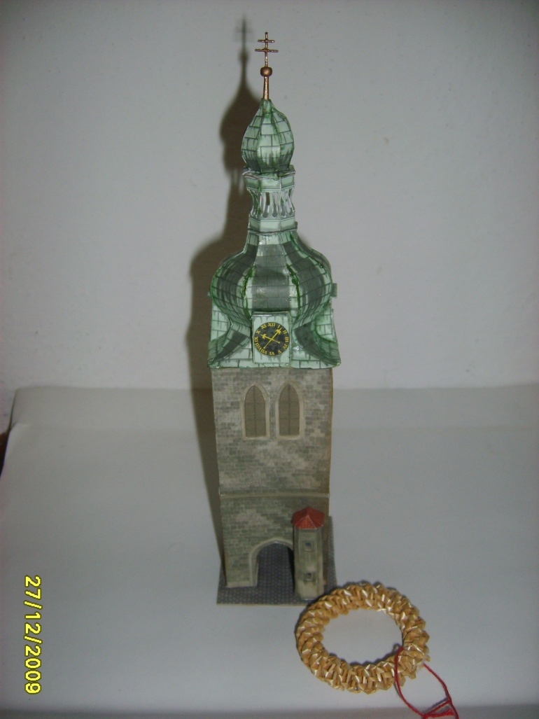 Zvonice kostela sv. Petra na Poříčí (Plná velikost v novém okně) Zvonice kostela sv. Petra na Poříčí