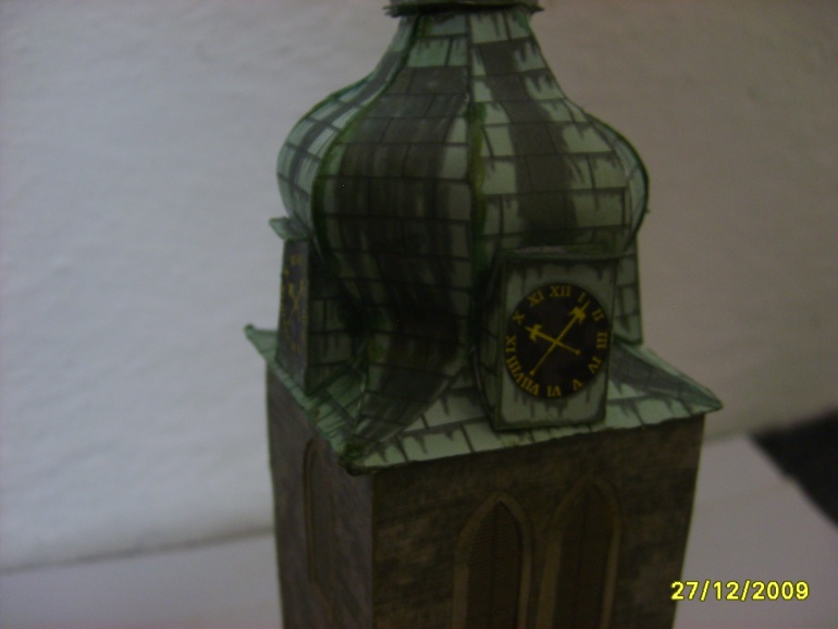 Zvonice kostela sv. Petra na Poříčí (Plná velikost v novém okně) Zvonice kostela sv. Petra na Poříčí