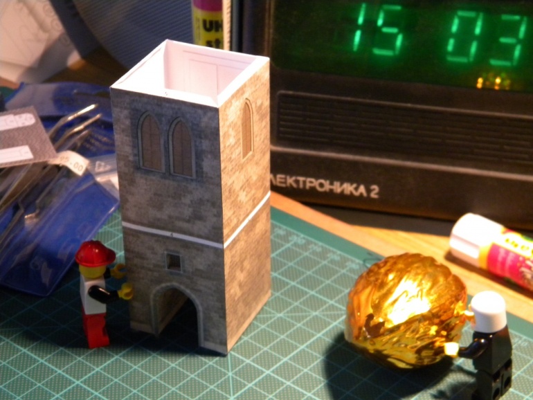 Zvonice kostela sv. Petra na Poříčí (Plná velikost v novém okně) Zvonice kostela sv. Petra na Poříčí